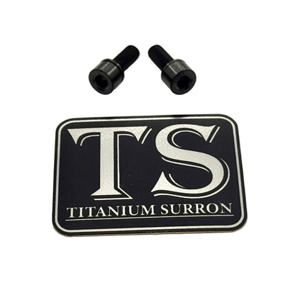 Titanium E-Moto Headlight Mount Bolts - Howling Moto