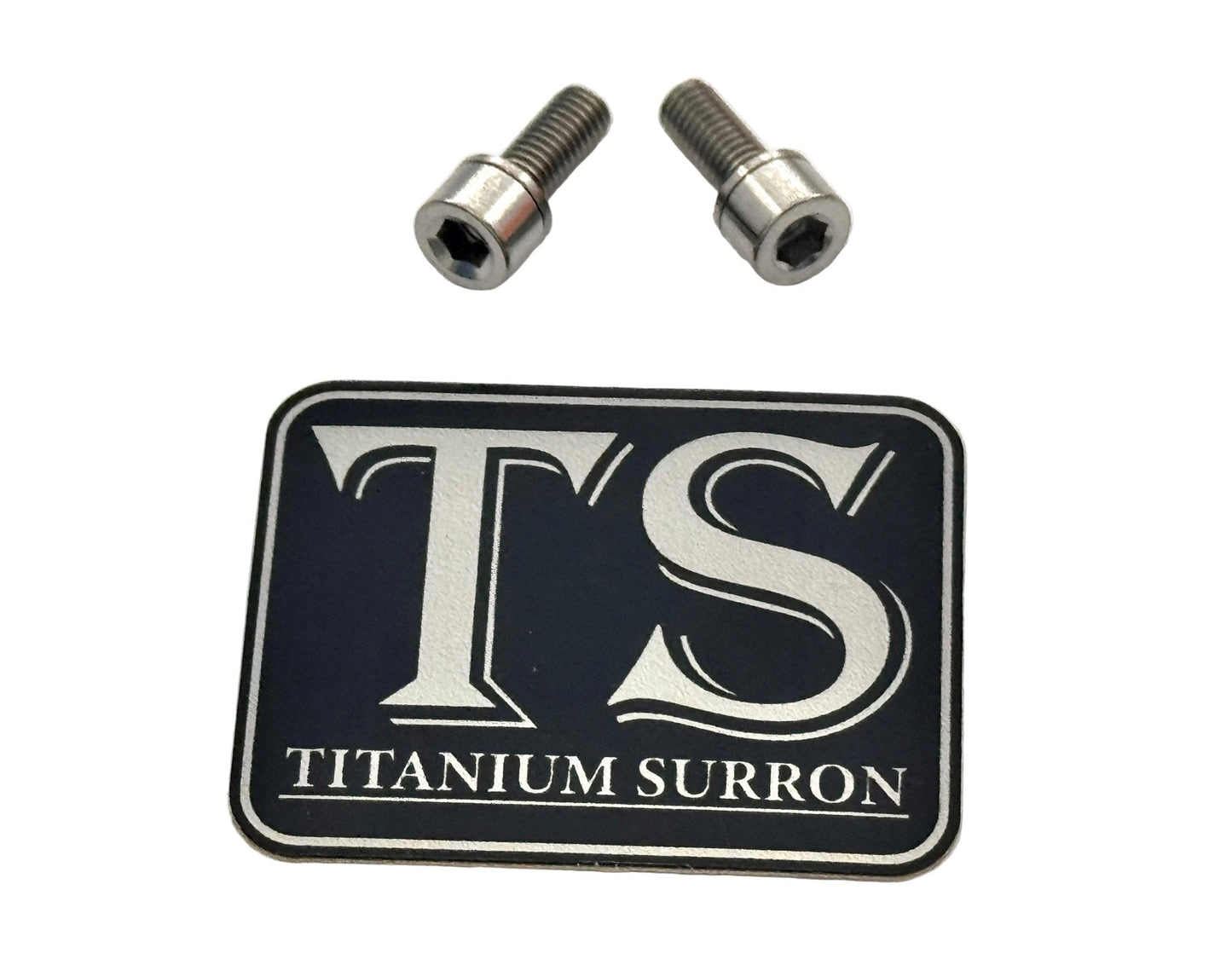 Titanium E-Moto Headlight Mount Bolts - Howling Moto