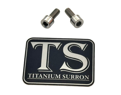 Titanium E-Moto Headlight Mount Bolts - Howling Moto