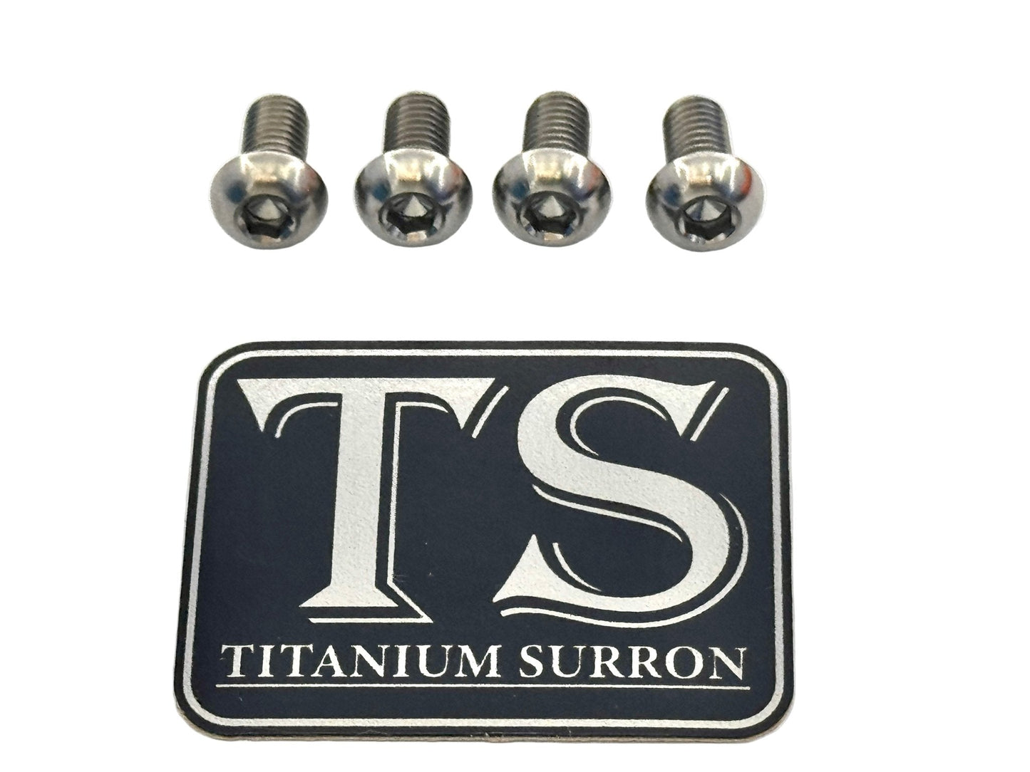 Titanium E-Moto Headlight Mount Bolts - Howling Moto