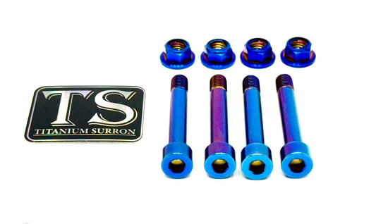 Titanium Rear Suspension/ Linkage  Bolt Kit for E-Ride Pro - Howling Moto