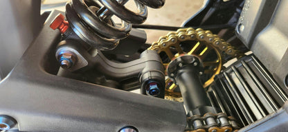 Titanium Rear Suspension/ Linkage  Bolt Kit for E-Ride Pro (8 pcs) - Howling Moto