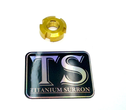 Titanium Jackshaft Nut for Surron, Segway, E-Ride Pro - Howling Moto
