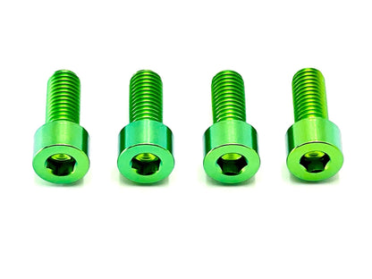 Titanium Bash Guard/ Skid Plate Bolts - Surron LBX and Segway (Set of 4) - Howling Moto