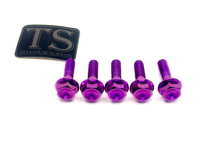 Titanium Rear Sprocket Bolts - E-Moto - Howling Moto