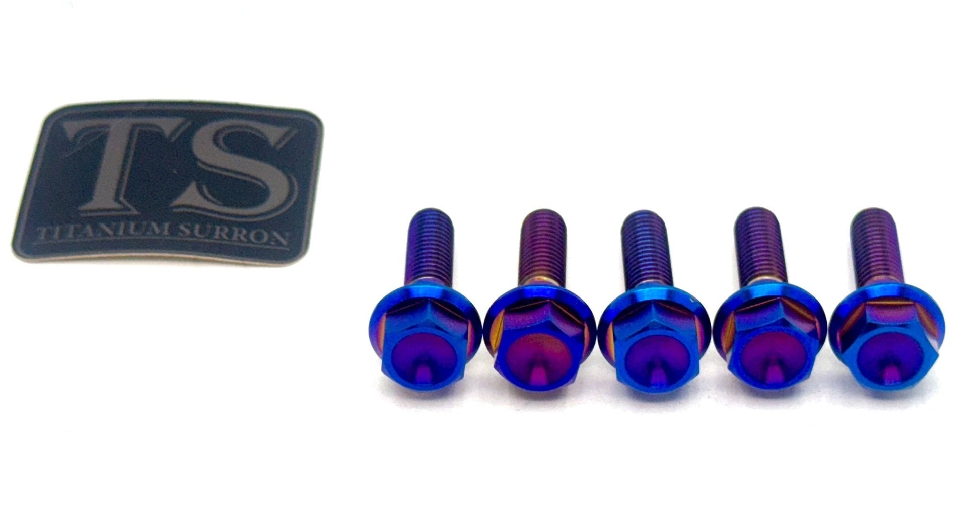 Titanium Rear Sprocket Bolts - E-Moto - Howling Moto