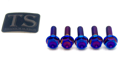 Titanium Rear Sprocket Bolts - E-Moto - Howling Moto