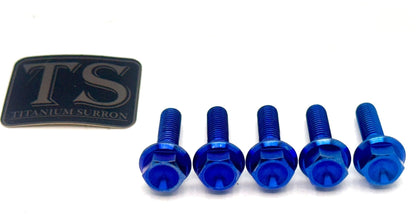 Titanium Rear Sprocket Bolts - E-Moto - Howling Moto