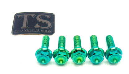 Titanium Rear Sprocket Bolts - E-Moto - Howling Moto