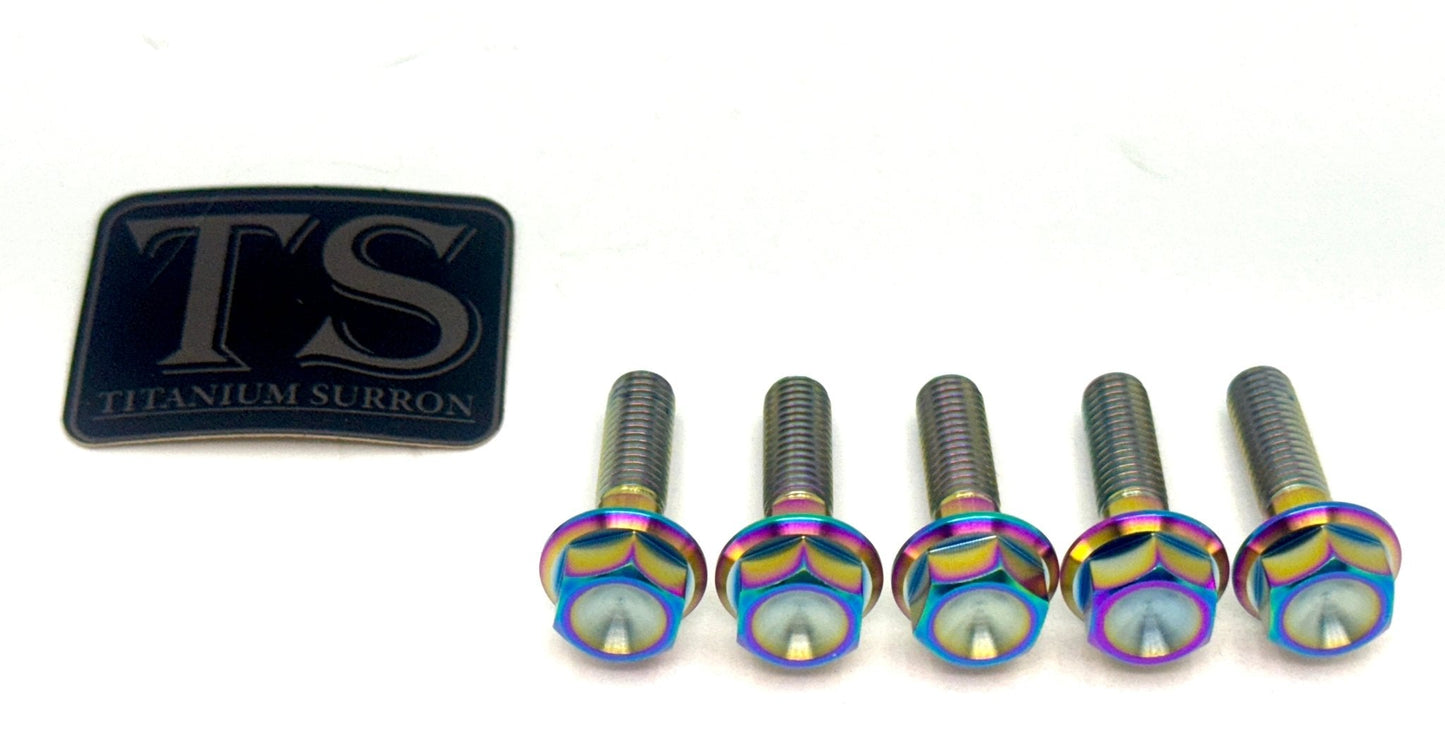 Titanium Rear Sprocket Bolts - E-Moto - Howling Moto