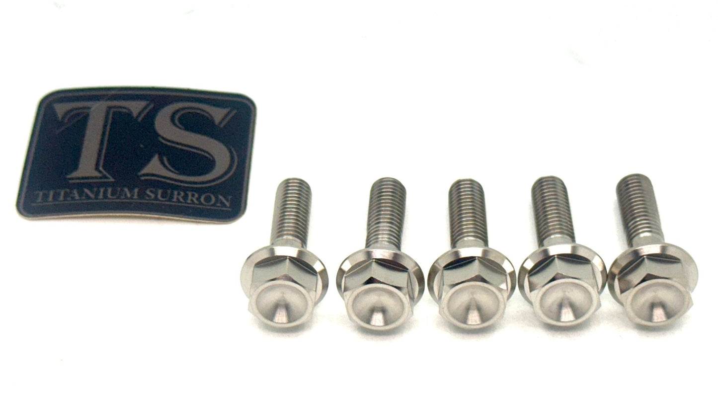 Titanium Rear Sprocket Bolts - E-Moto - Howling Moto