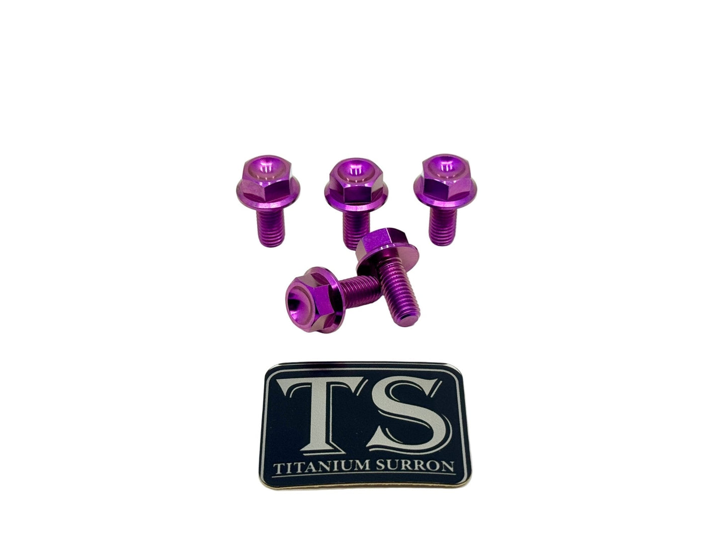 Titanium Rear Sprocket Bolts - E-Moto - Howling Moto