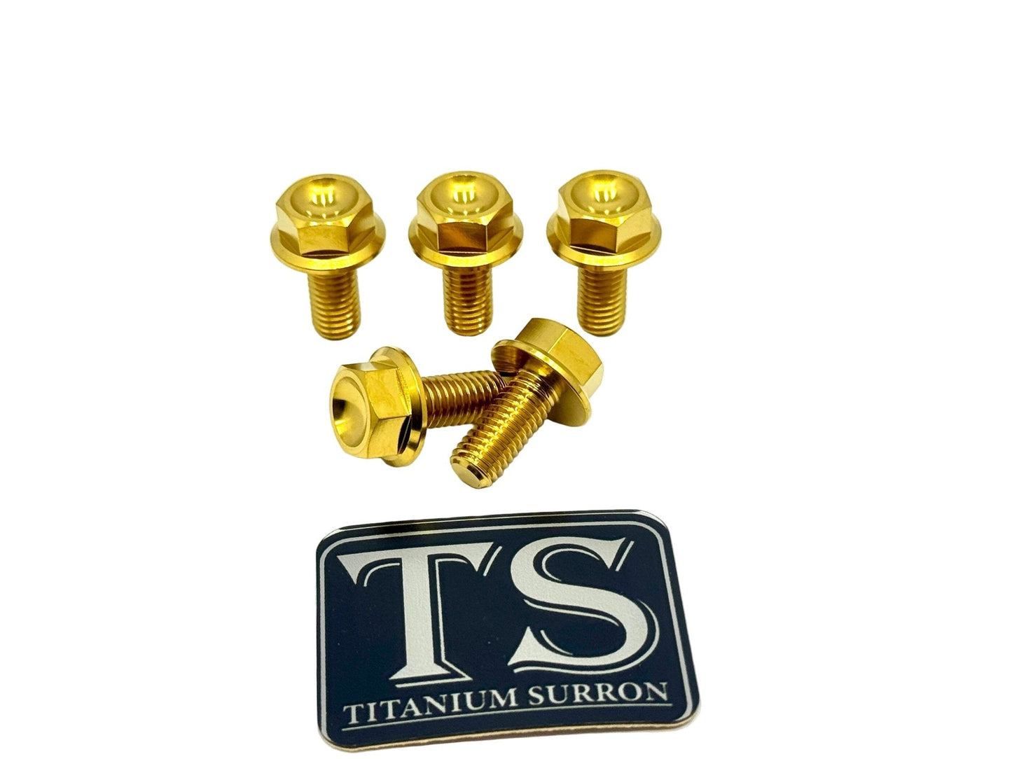 Titanium Rear Sprocket Bolts - E-Moto - Howling Moto