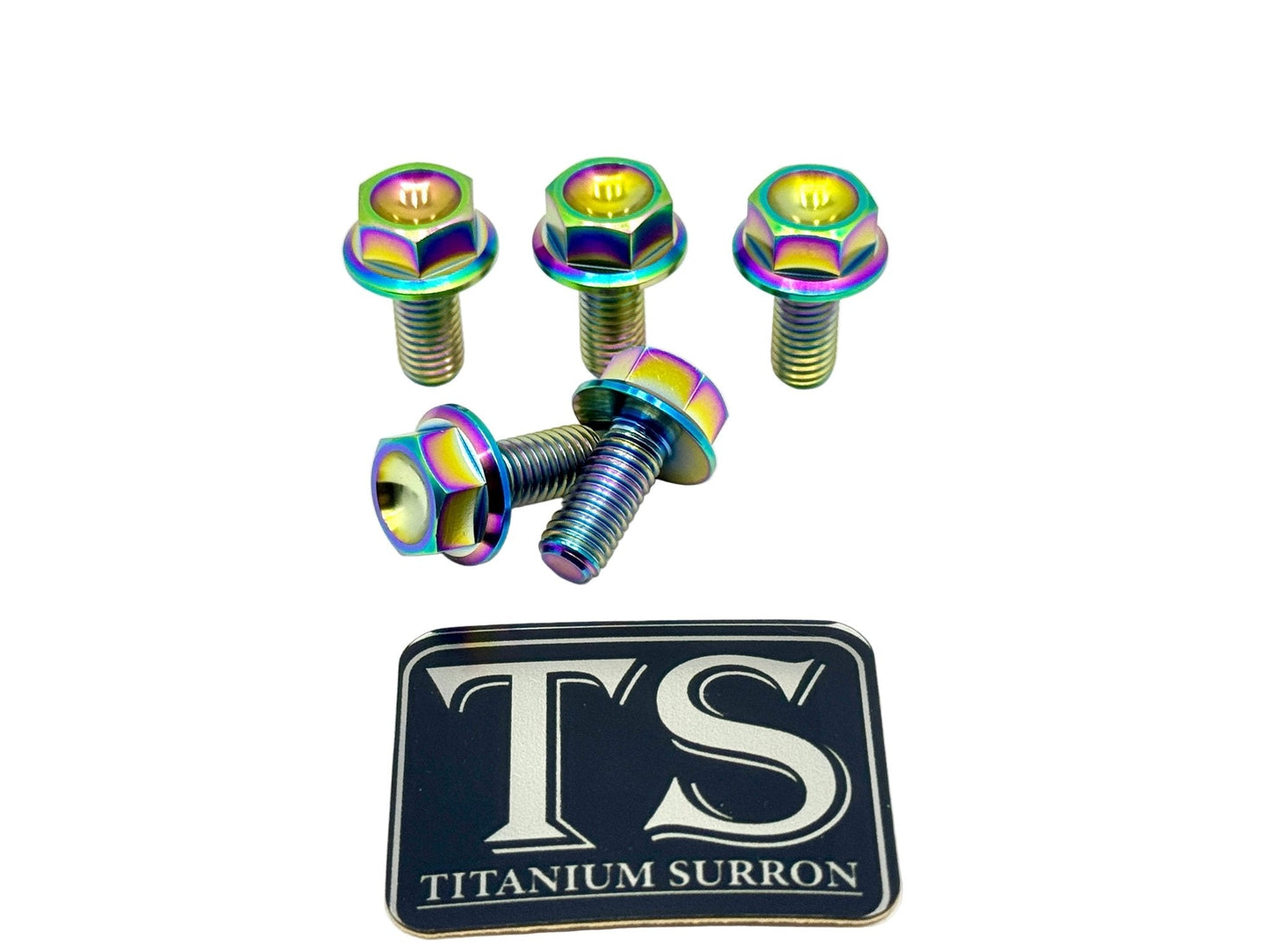 Titanium Rear Sprocket Bolts - E-Moto - Howling Moto