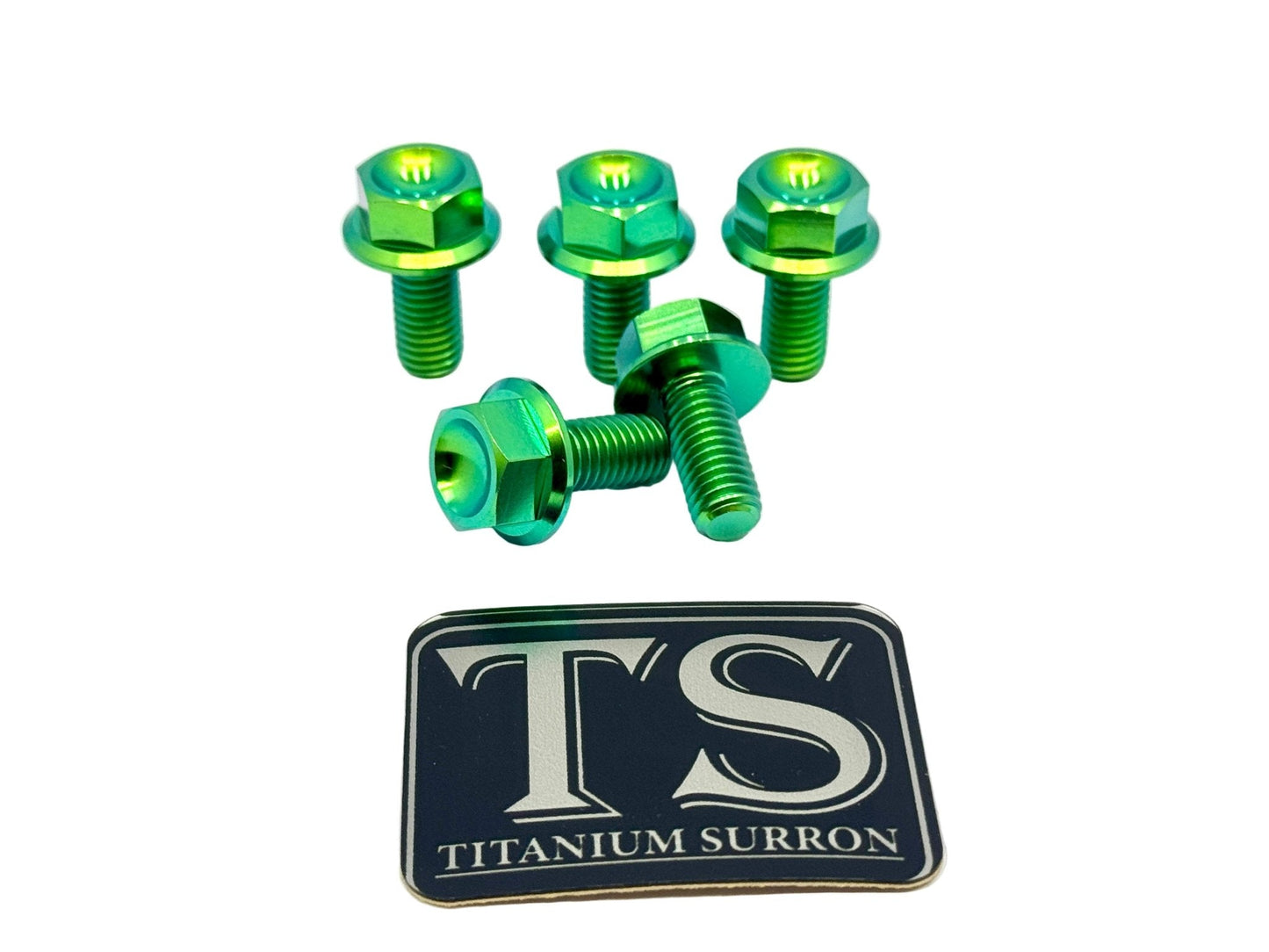 Titanium Rear Sprocket Bolts - E-Moto - Howling Moto