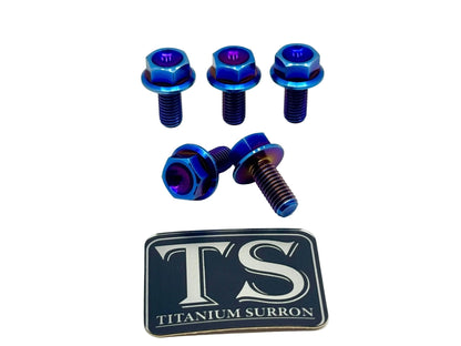 Titanium Rear Sprocket Bolts - E-Moto - Howling Moto