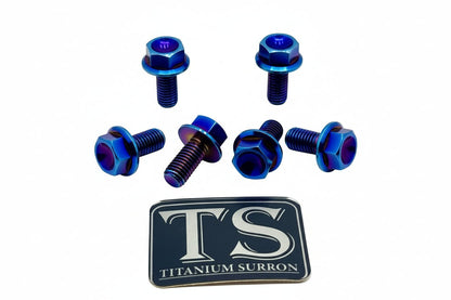 Titanium Rear Sprocket Bolts - E-Moto - Howling Moto