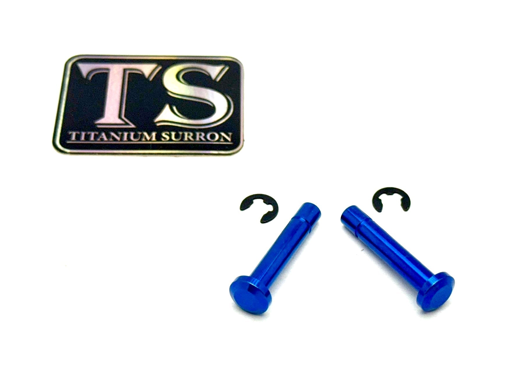 Titanium Battery Lid Pins - Surron LBX, Segway X-260 - Howling Moto