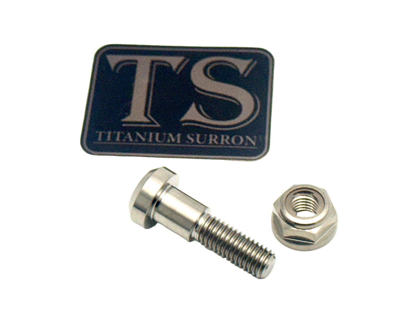 Titanium Kickstand Bolt/ Nut Set- E-Ride Pro, Surron, Segway - Howling Moto