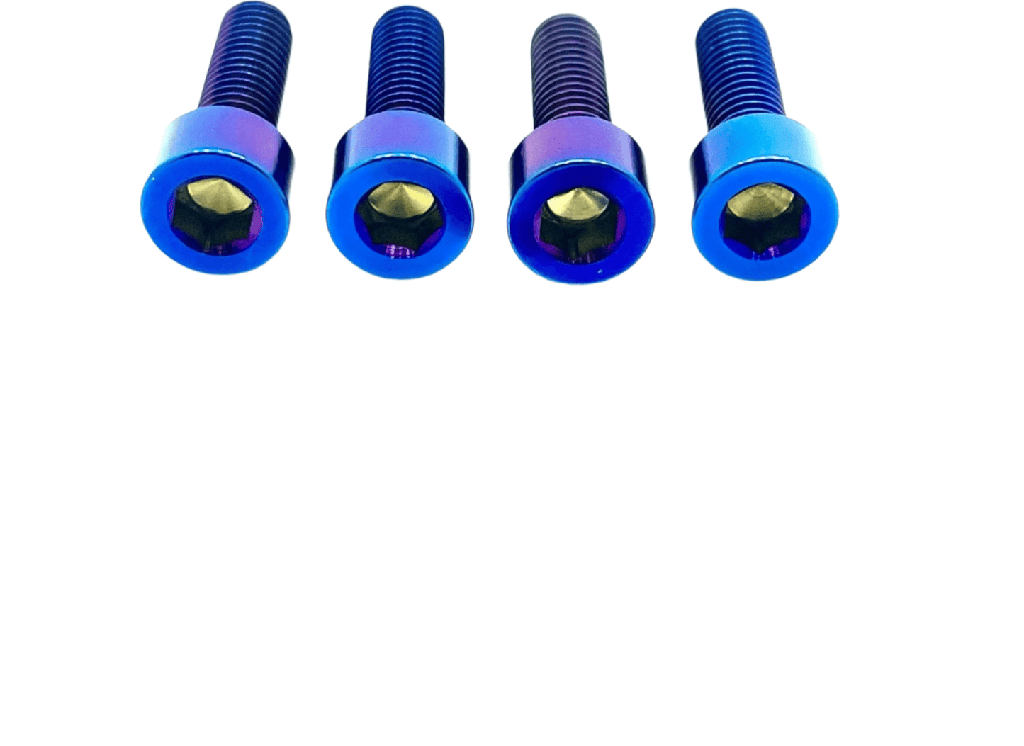 Titanium Caliper Bolt Kit (30mm bolts) - Howling Moto
