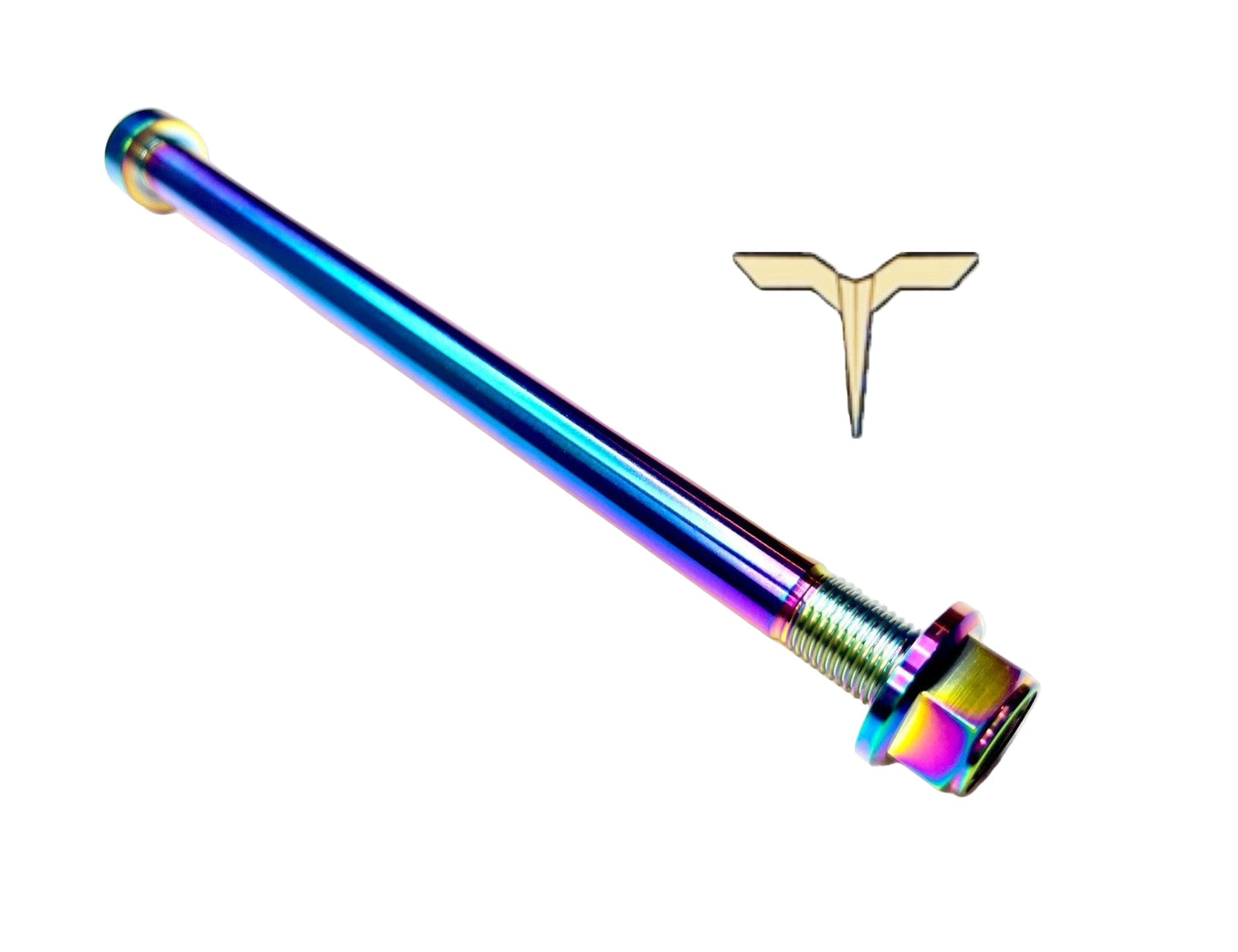 Titanium Rear Axle and Nut - Talaria (Two pcs) - Howling Moto