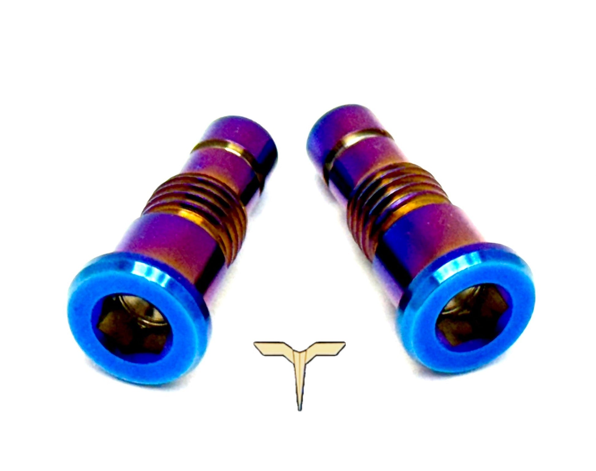 Titanium Battery Lid Bolts - Talaria Sting R MX4 (Two Pcs) - Howling Moto