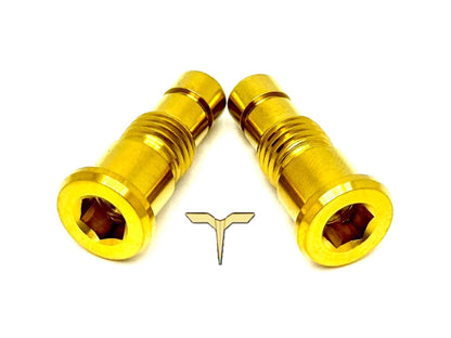 Titanium Battery Lid Bolts - Talaria Sting R MX4 (Two Pcs) - Howling Moto