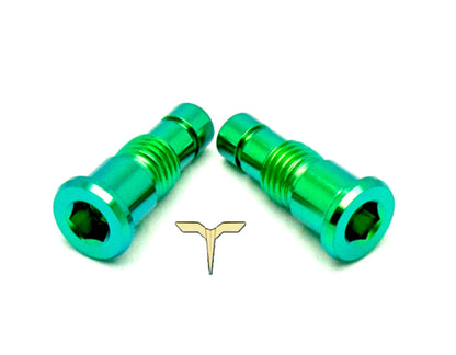 Titanium Battery Lid Bolts - Talaria Sting R MX4 (Two Pcs) - Howling Moto