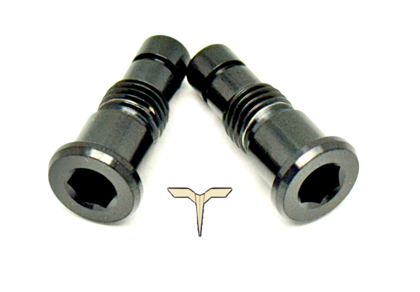 Titanium Battery Lid Bolts - Talaria Sting R MX4 (Two Pcs) - Howling Moto