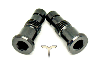 Titanium Battery Lid Bolts - Talaria Sting R MX4 (Two Pcs) - Howling Moto