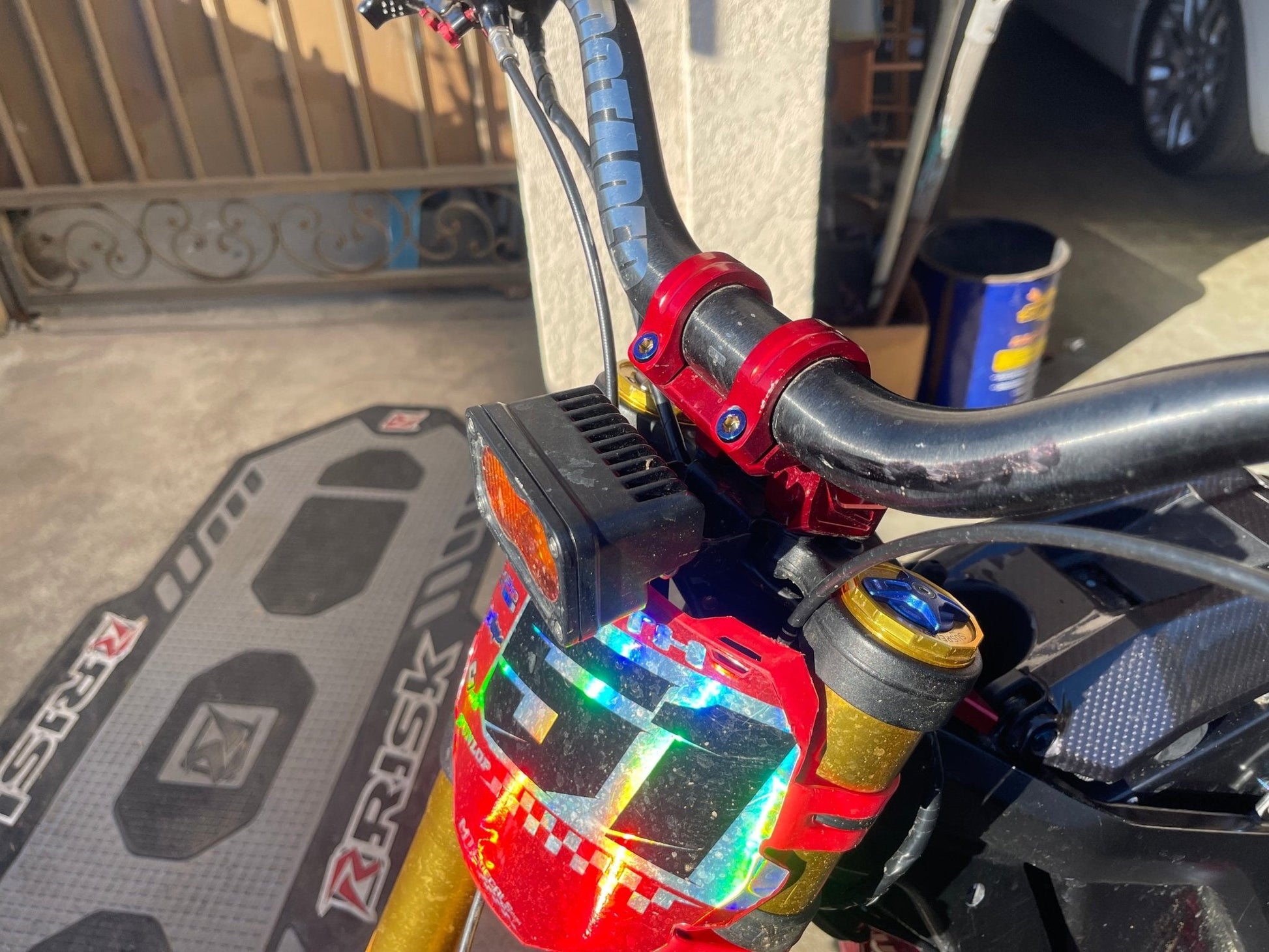 Titanium Direct Mount Stem Bolt Kit - Howling Moto
