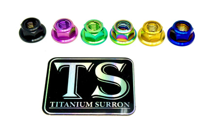 Titanium Lock Nut - M8x1.25 - Howling Moto