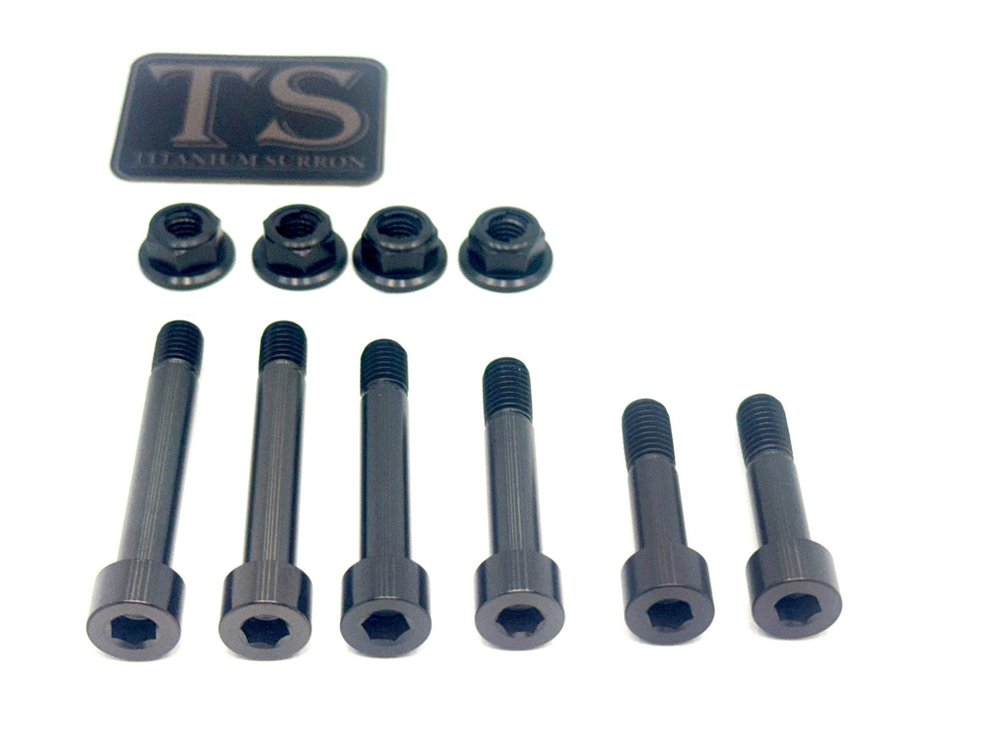 Titanium Rear Suspension/ Linkage Bolt Kit for Surron LBX & Segway X260 - Howling Moto