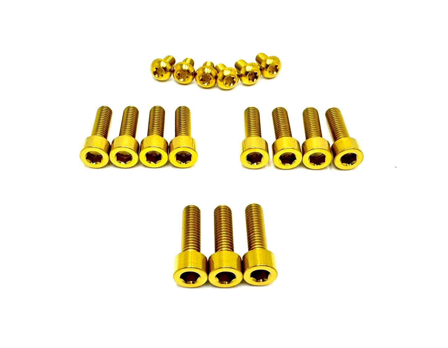 Titanium FastAce Fork Bolt Kits ALX13RC (2.0), AHX12RV (Gravitee), ALX32RC - Howling Moto