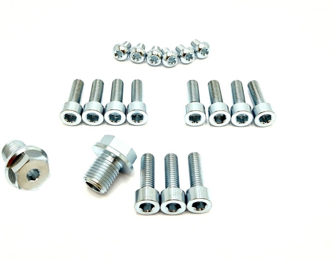 Titanium FastAce Fork Bolt Kits ALX13RC (2.0), AHX12RV (Gravitee), ALX32RC - Howling Moto