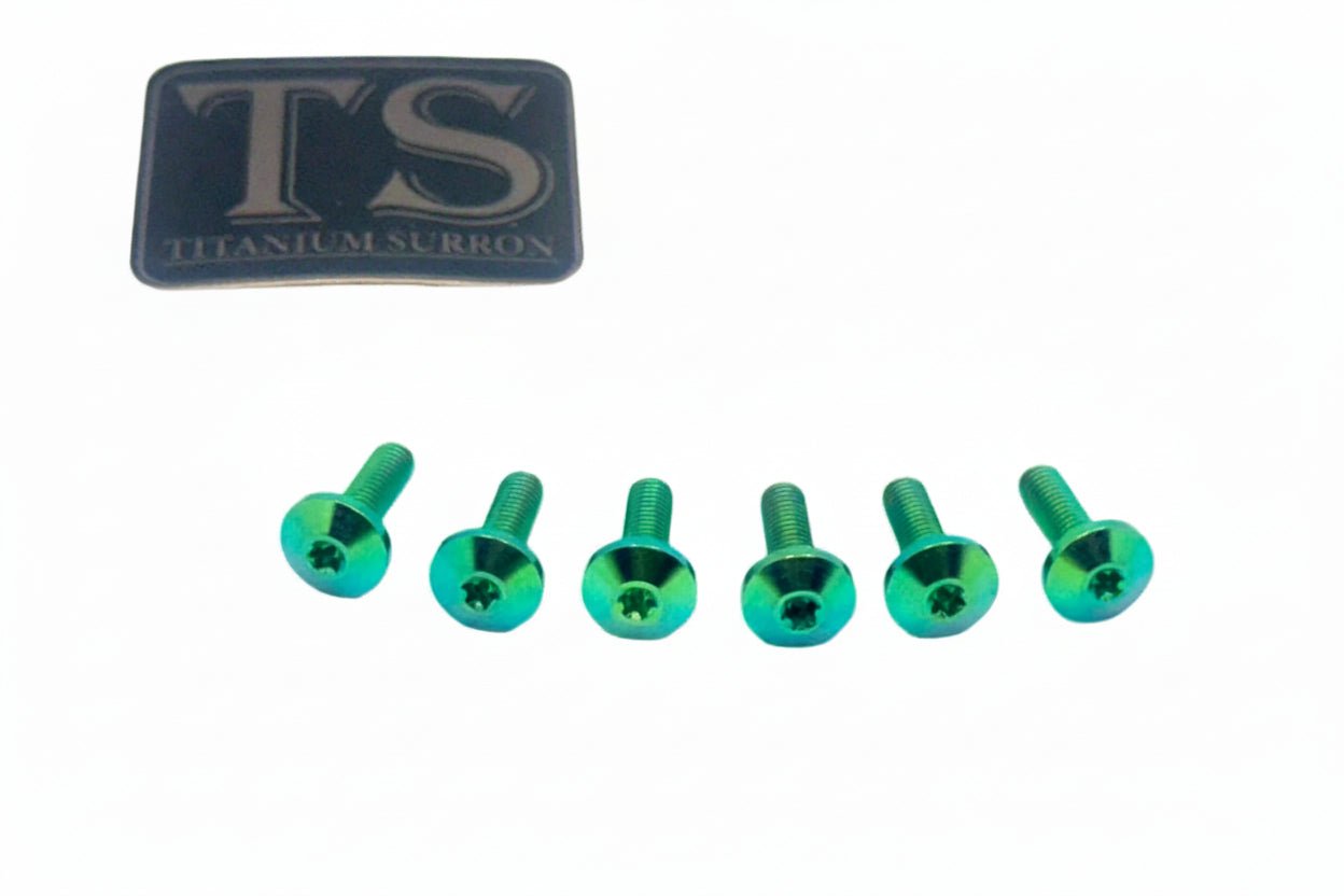 Titanium Front Rotor Bolts - E-Moto - Howling Moto