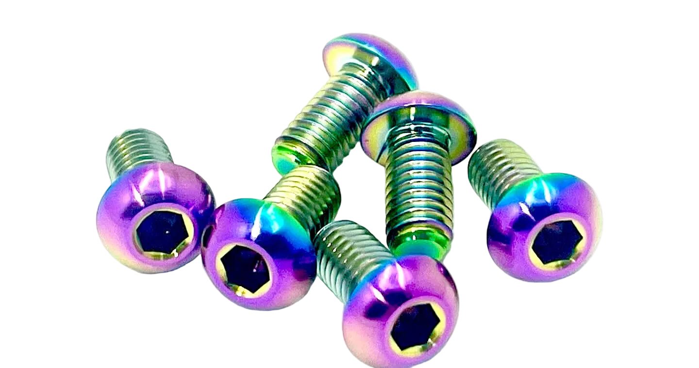 Titanium Front Rotor Bolts - E-Moto - Howling Moto