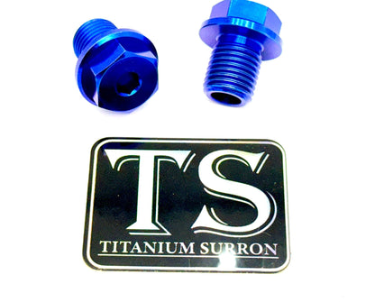 Titanium FastAce Forks Axle Bolts - Howling Moto