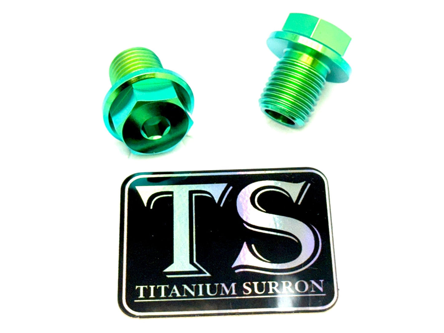 Titanium FastAce Forks Axle Bolts - Howling Moto