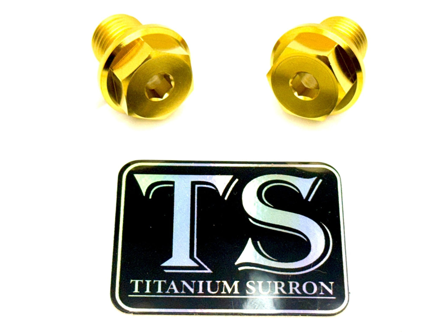 Titanium FastAce Forks Axle Bolts - Howling Moto