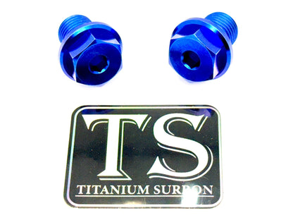 Titanium FastAce Forks Axle Bolts - Howling Moto