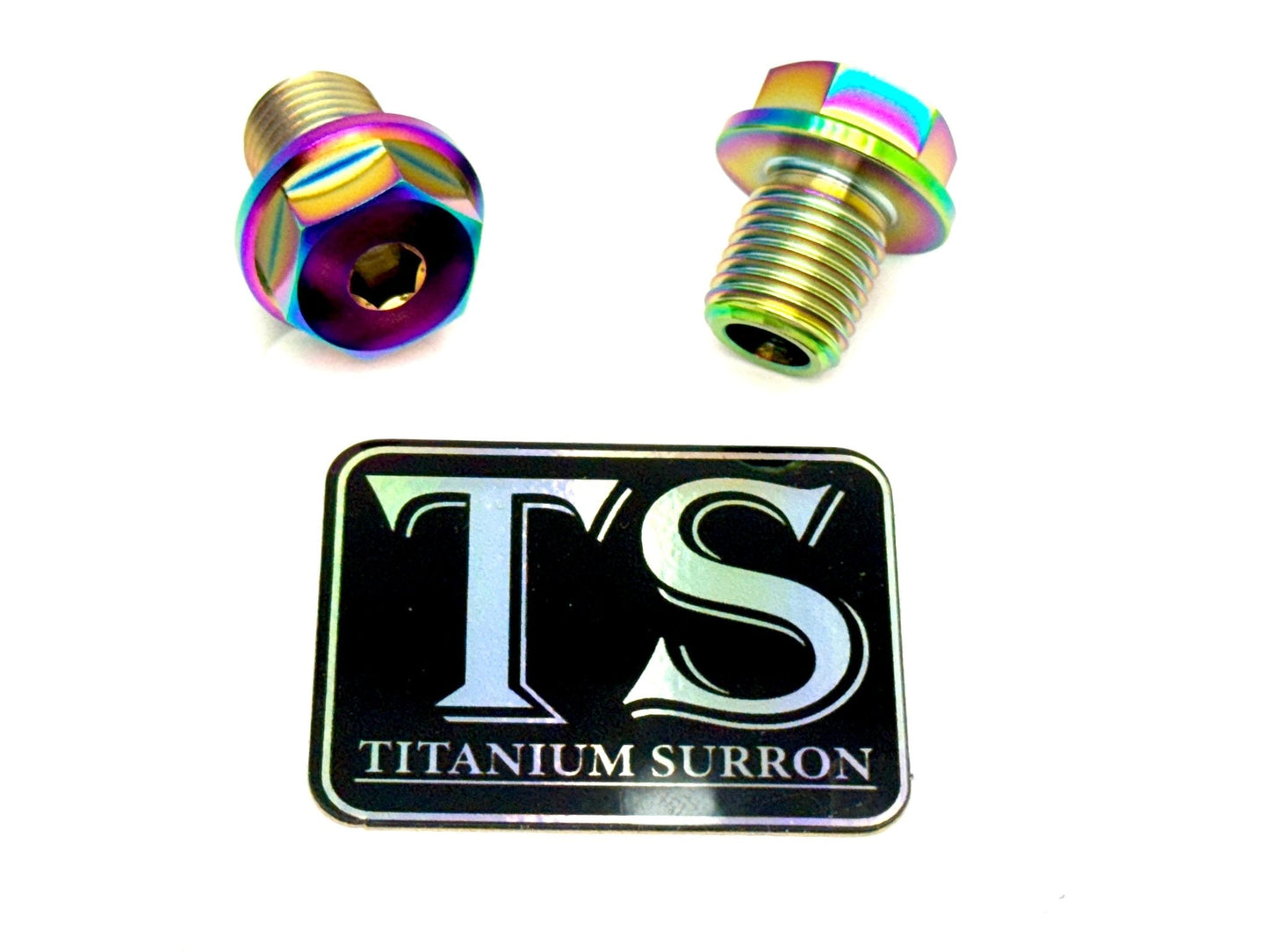 Titanium FastAce Forks Axle Bolts - Howling Moto