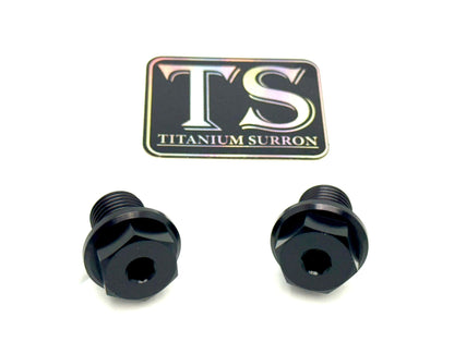 Titanium FastAce Forks Axle Bolts - Howling Moto