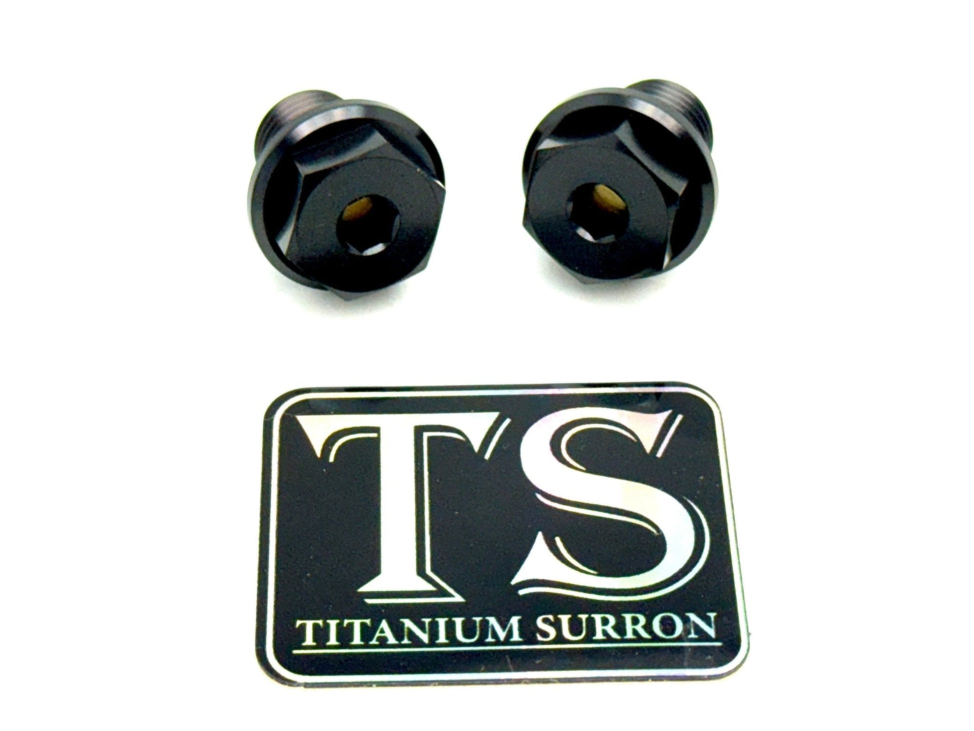 Titanium FastAce Forks Axle Bolts - Howling Moto