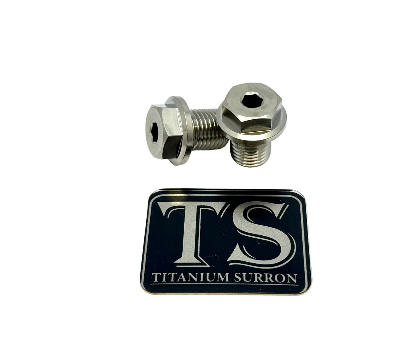 Titanium FastAce Forks Axle Bolts - Howling Moto
