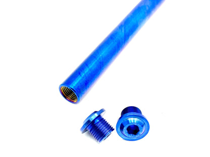 KKE Fork Custom Titanium Axle and Two Axle End-Bolts - Howling Moto