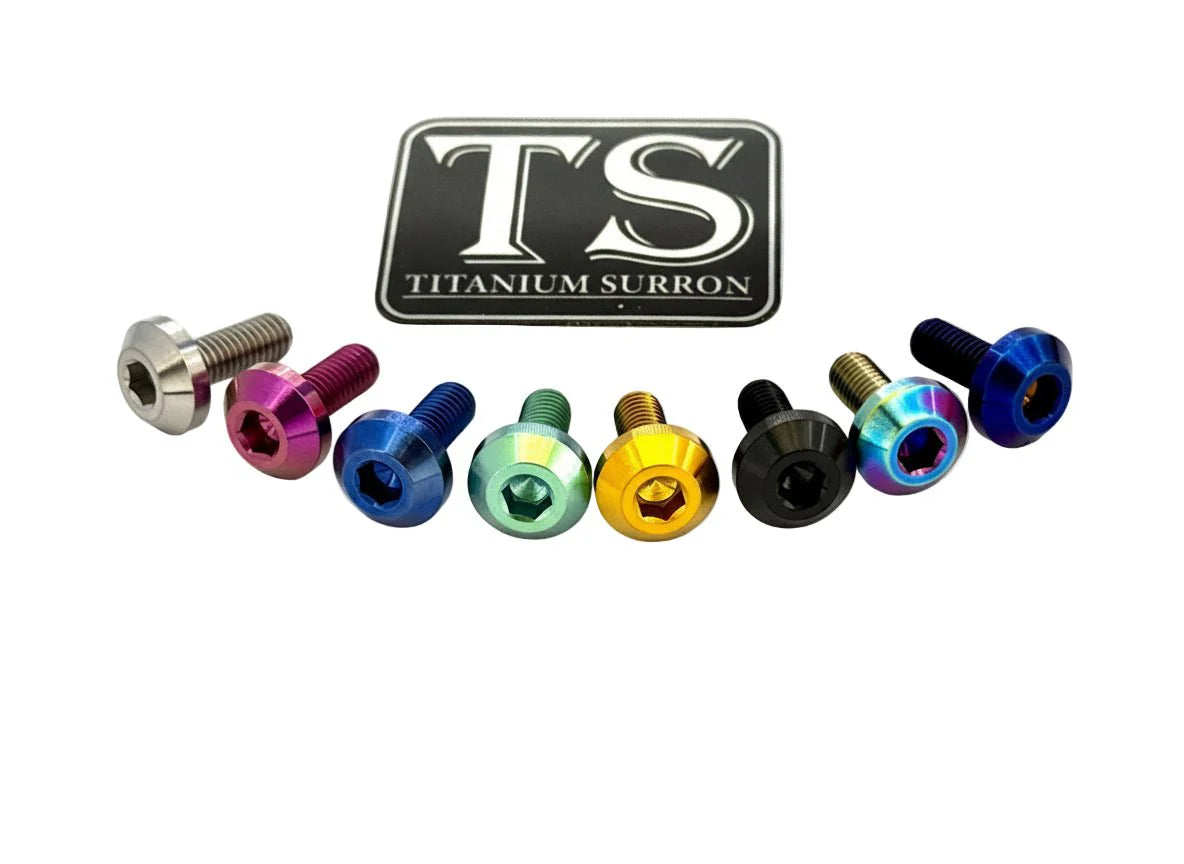 Titanium Hardware (Individual M6 Bolts) - Howling Moto