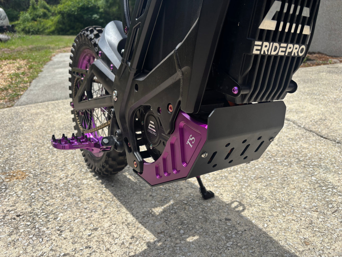Premium Aluminum Bash Plate for E-Ride Pro SS 2.0 - Howling Moto
