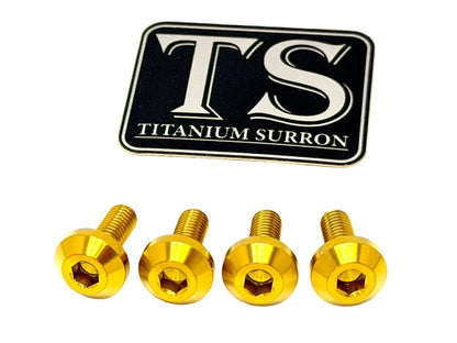 Titanium Surron Ultra Bee Brake Hand Guard Bolts