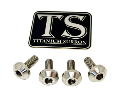 Titanium Surron Ultra Bee Brake Hand Guard Bolts